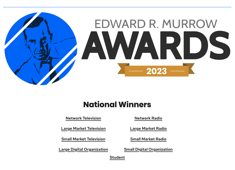 Murrow Awards